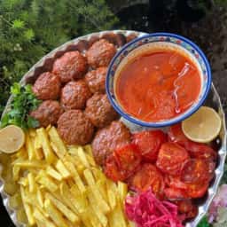 چلو ترش شامی