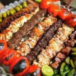 سینی کباب رستوران افشار